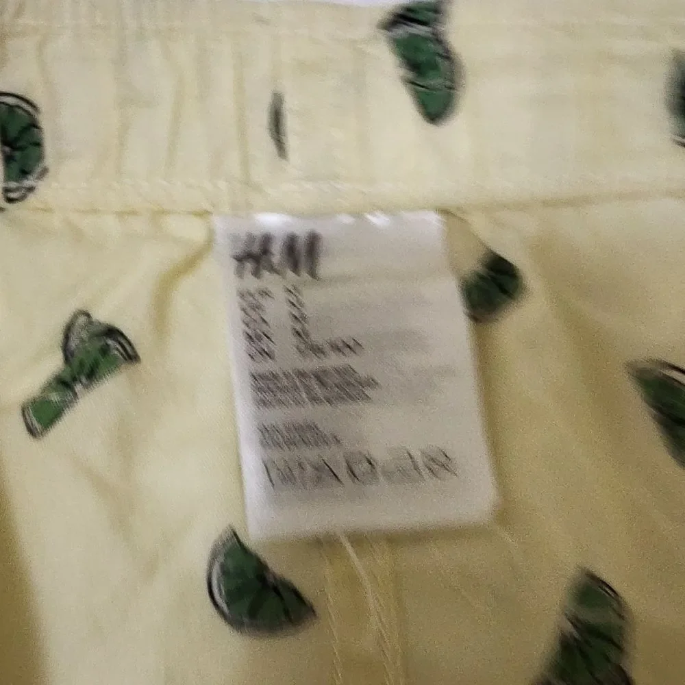 H&M Men's Colorful Fruits Boxers Set of 5 Piece Size Medium M